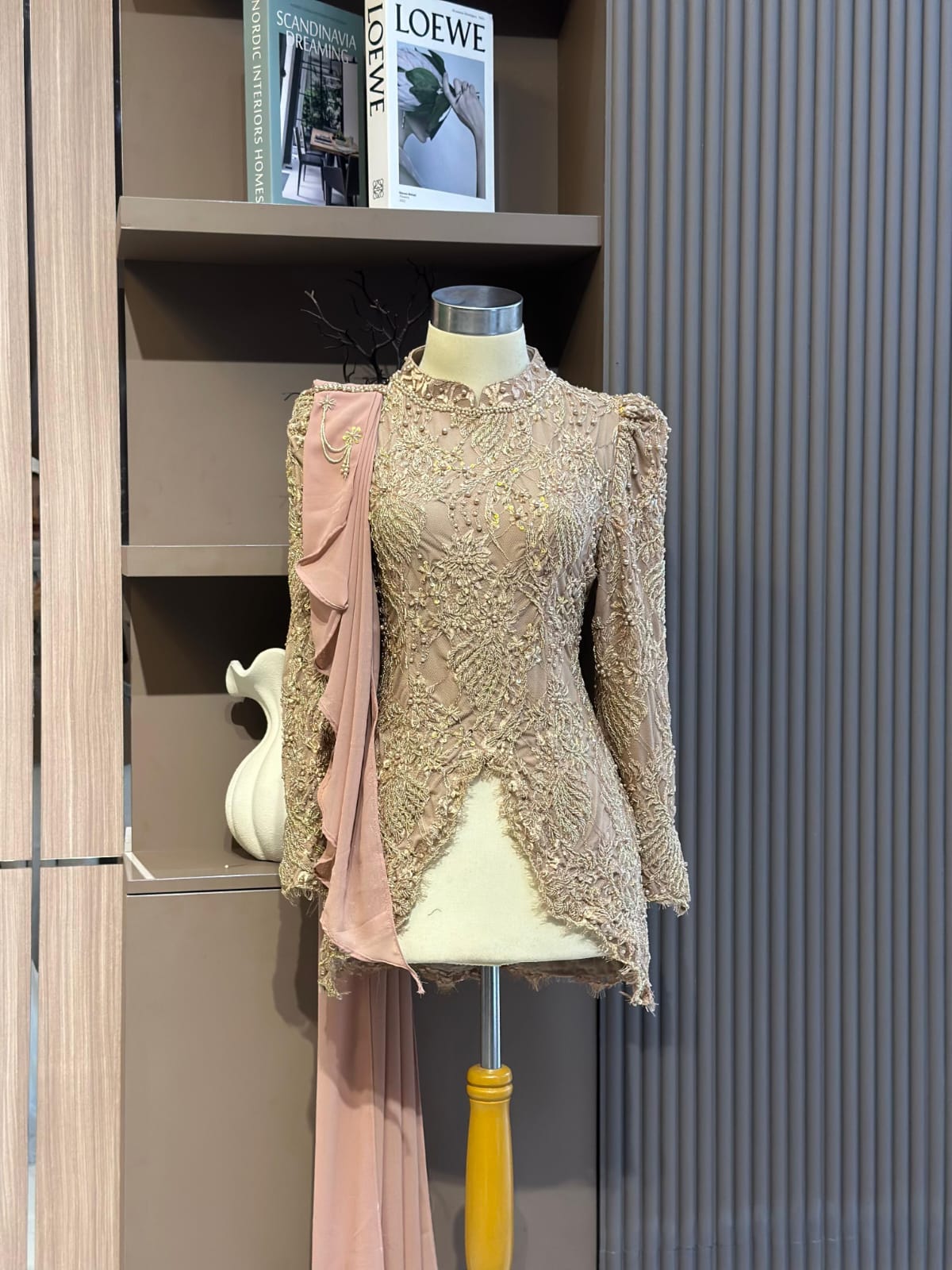 Kebaya nude gold ld 100