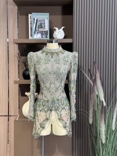 Kebaya Sage Pink Ld 110